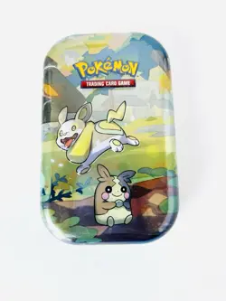 Pokemon TCG Galar Pals Yamper & Morpeko Mini Tin Factory Sealed - Image 1