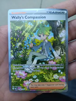Wally's Compassion 186/132 Special Illustration Rare Pokemon Mega Evolution 🔥 - Image 1