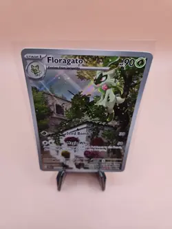 2023 Pokemon Floragato Scarlet & Violet Paldea Evolved Illustration Rare #197 LP - Image 2