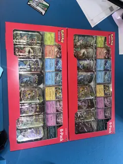 Pokemon TCG: Prismatic Evolutions 8 Mini-Tins Promos Costco Lot Of 2 - Image 1
