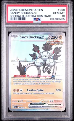 Sandy Shocks ex 250/182 Pokemon Paradox Rift Special Illustration Rare PSA 10 - Image 1