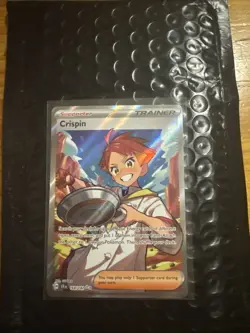 Crispin 164/ 142 Pokemon Stellar Crown (SCR) 2024 NM 🔥🔥🔥 - Image 1