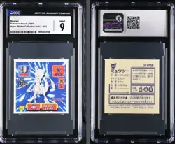 CGC 9 - Mewtwo - 1997 Pokemon Amada Hyper Sticker Collection Part 2 #353 - Image 3
