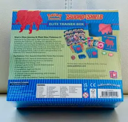 Pokemon TCG Sword & Shield Elite Trainer Box (ETB) [Zamazenta] - New/Sealed - Image 2