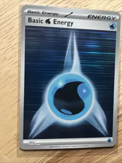Basic Water Energy - SVE019 - Holo - Pokemon Black Bolt & White Flare - Image 3