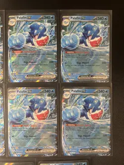 x8 Palafin ex 061/167 Double Rare Holo Pokemon TCG Twilight Masquerade NM - Image 3