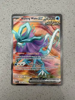 Walking Wake ex 189/162 Full Art SV05: Temporal Forces Holo Pokemon TCG NM - Image 1