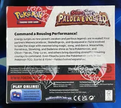 Pokemon TCG: Scarlet & Violet Paldea Evolved Booster Box Sealed - Image 3