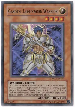 Garoth, Lightsworn Warrior Yu-Gi-Oh! TU01-EN002 Super Rare MP - Image 1