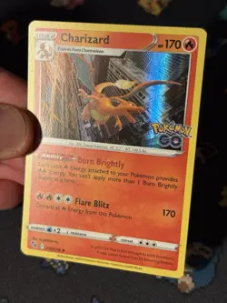Pokemon Cards Charizard 010/078 Holo Rare Pokemon Go - (NM) - Image 2