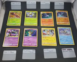 Pokemon TCG Sun & Moon (Multiple Sets) Bundle: Lot of 62 Cards, Holos/Duplicates - Image 1