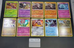 Pokemon TCG Sun & Moon (Multiple Sets) Bundle: Lot of 62 Cards, Holos/Duplicates - Image 4