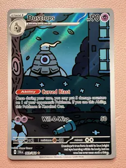 Pokemon TCG Lot of 3 Cards - SV Base - Duskull, Dusclops, & Dusknoir IRs - Image 4
