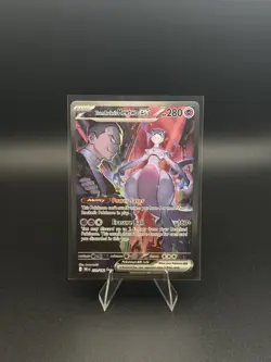 Pokemon TCG Destined Rivals Team Rockets Mewtwo EX Card 231/182 - Image 1