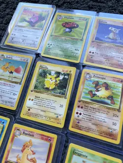 Pokemon Jungle 1st Edition Card Lot LP-NM Vileplume 31/64, Jigglypuff 54/64 More - Image 1