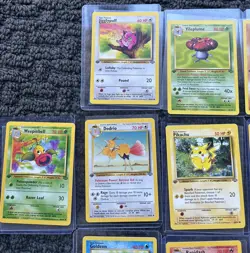 Pokemon Jungle 1st Edition Card Lot LP-NM Vileplume 31/64, Jigglypuff 54/64 More - Image 3