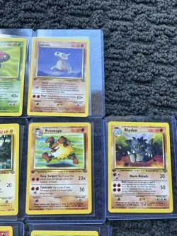 Pokemon Jungle 1st Edition Card Lot LP-NM Vileplume 31/64, Jigglypuff 54/64 More - Image 4