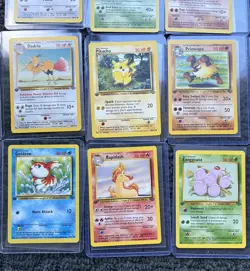 Pokemon Jungle 1st Edition Card Lot LP-NM Vileplume 31/64, Jigglypuff 54/64 More - Image 5