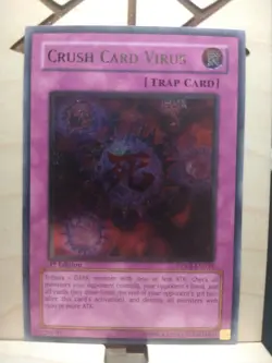 Yu-Gi-Oh Crush Card Virus DPKB-EN039 UTR English Kaiba 1st Edition - Image 1
