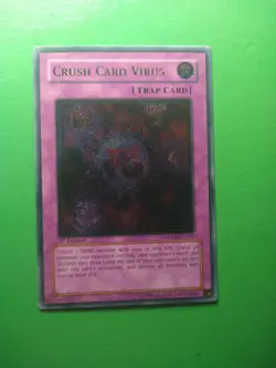 Yu-Gi-Oh Crush Card Virus DPKB-EN039 UTR English Kaiba 1st Edition - Image 3