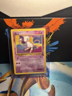 Pokemon Card - Mew #8 WoTC Black Star Promo - Image 1