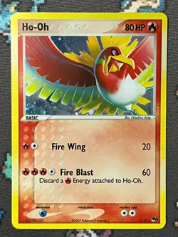 HO-OH - 1/17 - POP SERIES 5 #1 - Mid Era Vintage HOLO RARE - POKEMON CARD - LP+ - Image 1