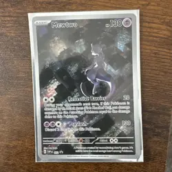 Pokemon TCG Mewtwo 052 Sv: Scarlet & Violet Promo Cards Holo - Image 1