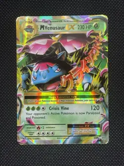 M Venusaur EX 2/108 Rare Holo Pokemon Card NM XY Evolutions - Image 1