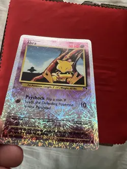 Abra 67/110 Legendary Collection 2002 Reverse Holo Pokemon TCG Card - Image 2