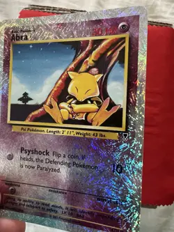 Abra 67/110 Legendary Collection 2002 Reverse Holo Pokemon TCG Card - Image 5