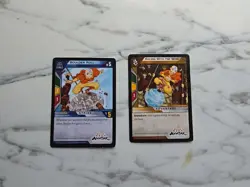 Quickstrike Avatar The Last Airbender Promo Cards Boulder Roll Racing W Wind - Image 1