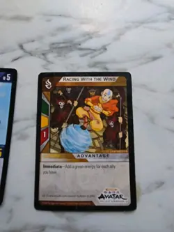 Quickstrike Avatar The Last Airbender Promo Cards Boulder Roll Racing W Wind - Image 4
