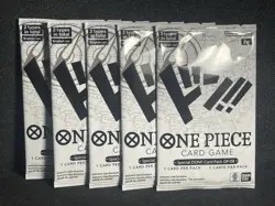 5x Lot One Piece Card Game Special Don!! Card Pack DP-05 Sealed - OP-12 - Image 1