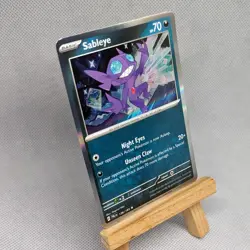Sableye 136/193 - Paldea Evolved - Holo Rare - Pokemon Card TCG - NM/M - Image 2