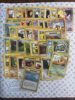 Vintage Pokemon Bulk Lot 40 Cards See Description - Image 1