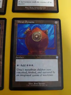 Thran Dynamo,Drossforge Bridge,Commander's Sphere,hedron archive MTG 4 Card. - Image 3