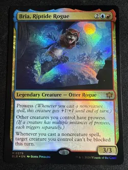 MTG Bloomburrow - #379 Bria, Riptide Rogue FOIL - Image 1
