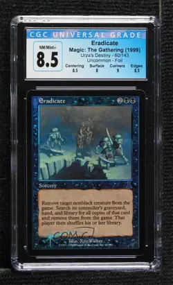 Eradicate Foil Magic: Urza's Destiny CGC 8.5 1999 - Image 1