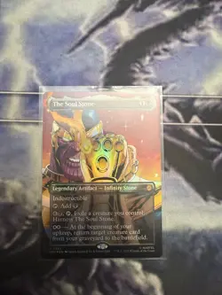 The Soul Stone (Borderless) Marvel's Spider-Man Foil - Image 1