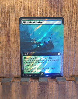 MTG - Hinterland Harbor (Surge Foil) - Fallout (PIP) NM Pack Fresh Condition - Image 2