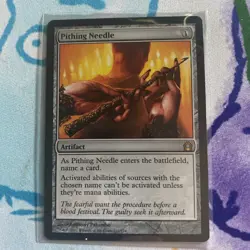 Pithing Needle Return to Ravnica Regular - Image 1