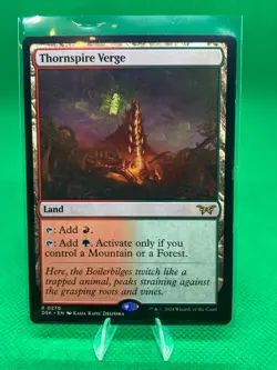 Thornspire Verge [Duskmourn: House of Horror] - MTG - Image 1
