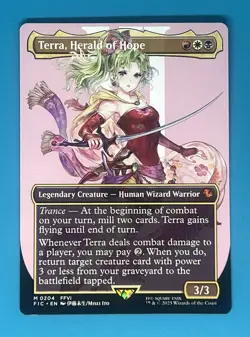 Terra, Herald of Hope (Borderless) Commander: Final Fantasy Regular - Image 1