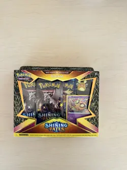 Pokemon TCG: Shining Fates Mad Party Pin Collections Box (Dedenne) 820650808685 - Image 1