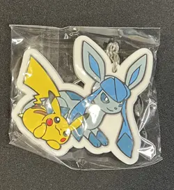Glaceon and Pikachu Keychain Pokemon Holiday Calendar 2023 - Sealed - Image 1