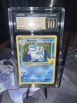 Pokemon CGC 10 PRISTINE Blastoise 2021 Celebrations Classic English Not Psa 💦 - Image 1