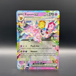2025 Pokemon SV Prismatic Evolutions PRE EN Espeon ex #034/131 - NM - Image 1