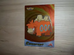 Camerupt #22 Pokemon Advanced Topps Holo Card 2003 - Image 1