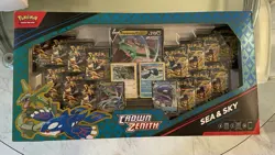 11x Pokemon Crown Zenith Sea and Sky Premium Collection Box Sealed - Image 1