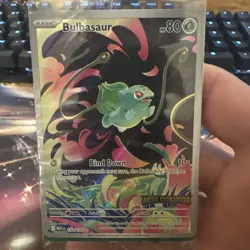 Pokemon Bulbasaur 133/132 English Mega Evolution Stamped Promo SEALED - Image 1